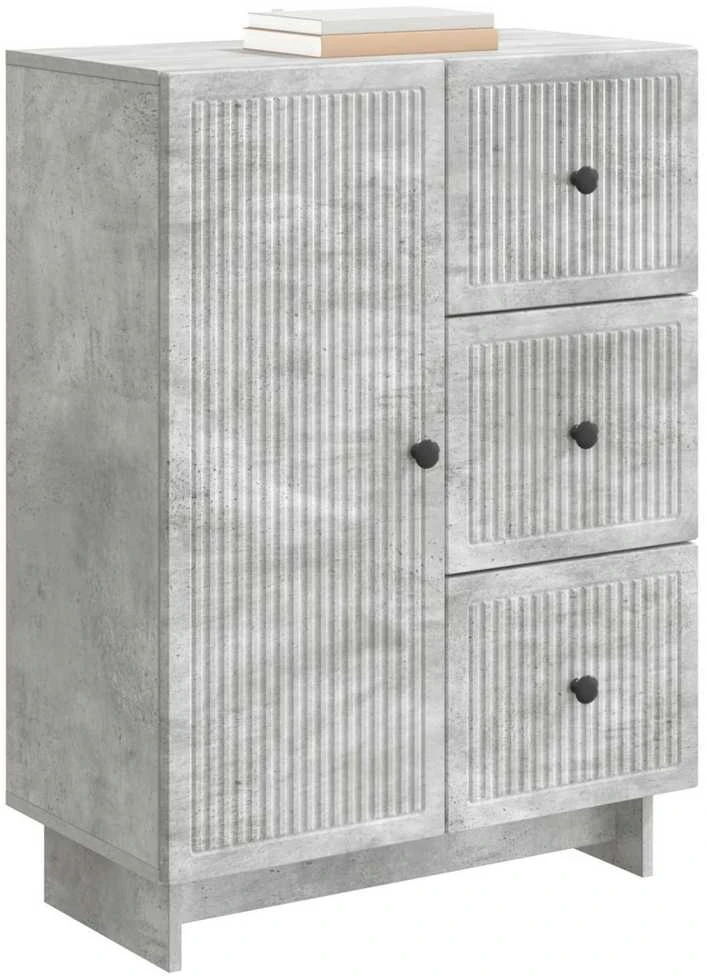 Kabalas Betono pilka 66 x 34,5 x 90 cm Apdirbta mediena