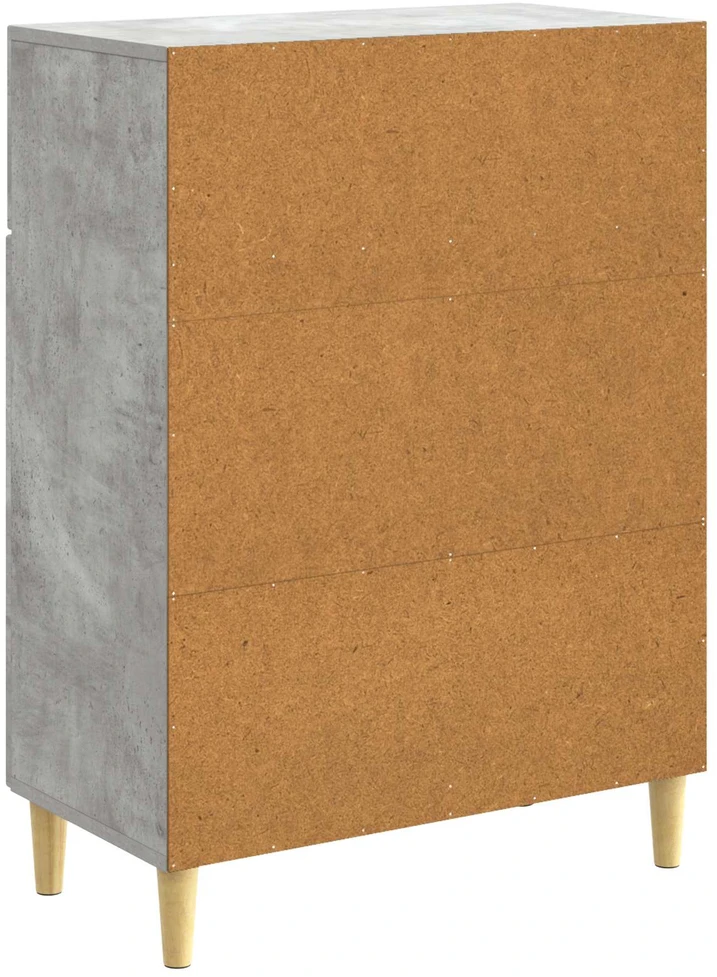 Kabalas Betono pilka 66 x 34,5 x 90 cm Apdirbta mediena