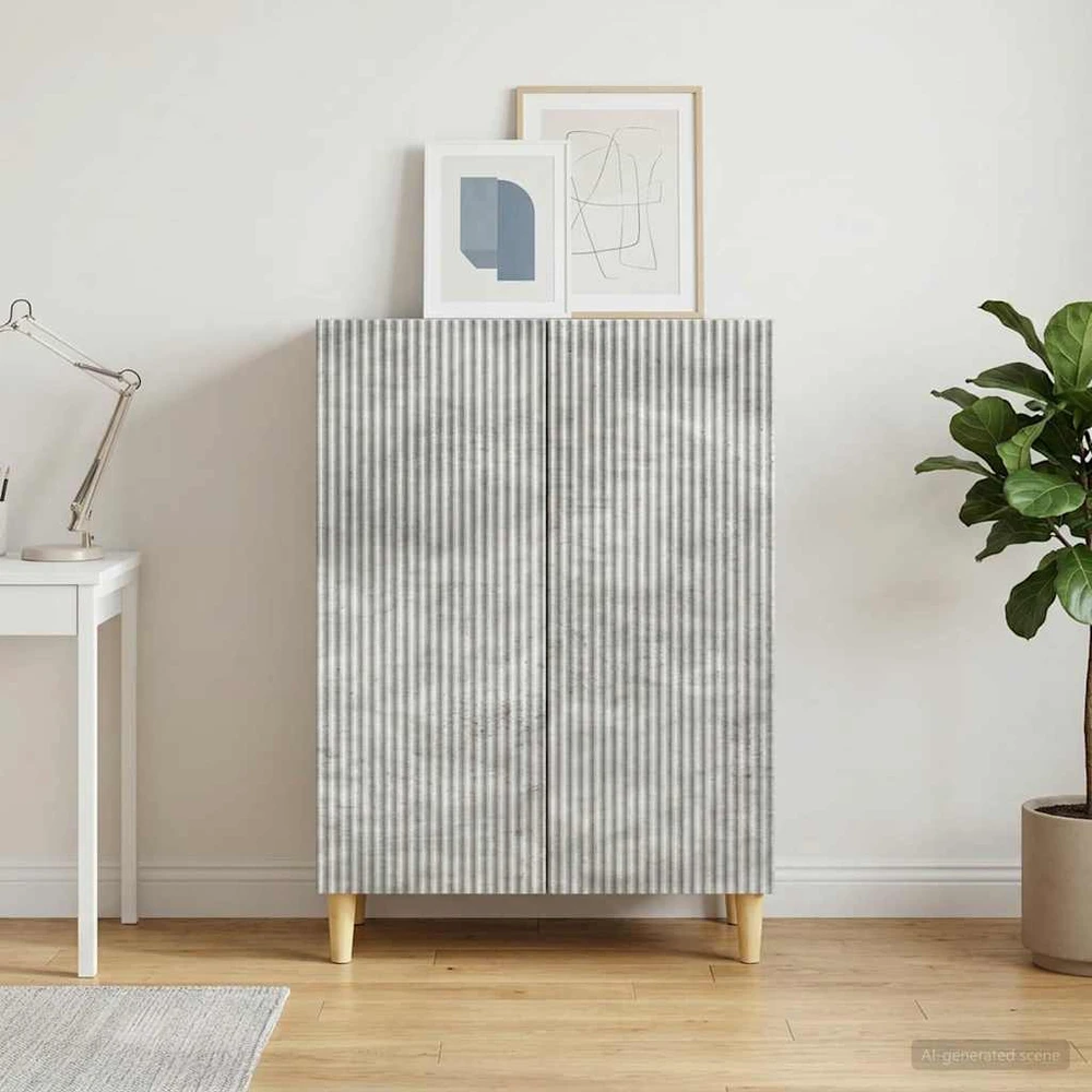 Kabalas Betono pilka 66 x 34,5 x 90 cm Apdirbta mediena