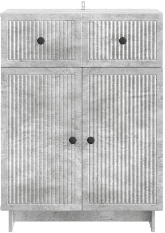 Kabalas Betono pilka 66 x 34,5 x 90 cm Apdirbta mediena