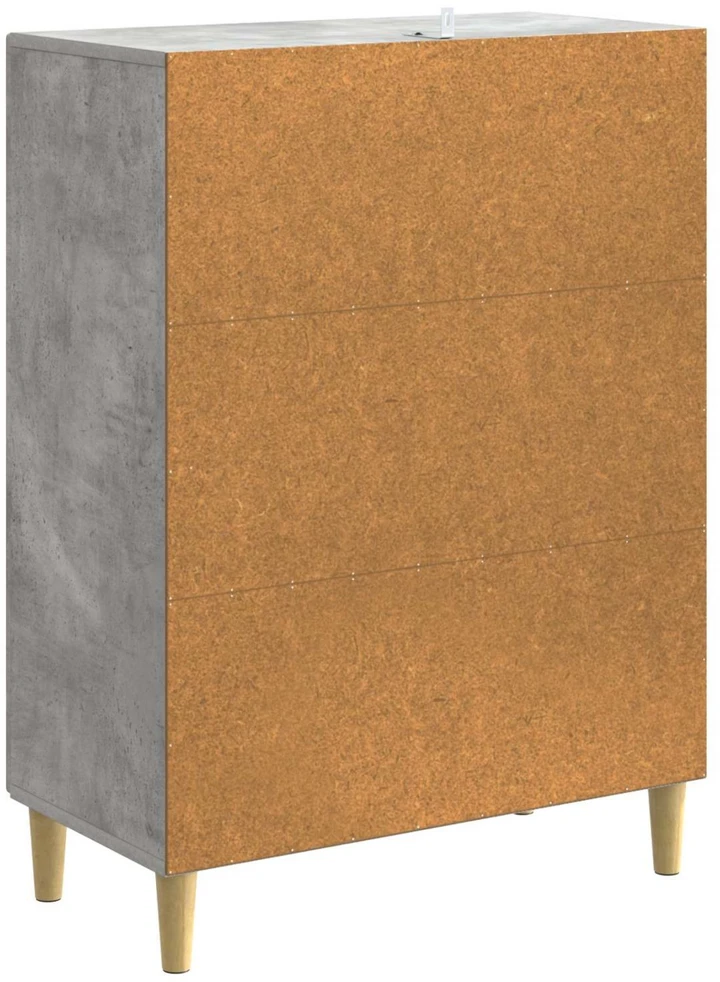 Kabalas Betono pilka 66 x 34,5 x 90 cm Apdirbta mediena