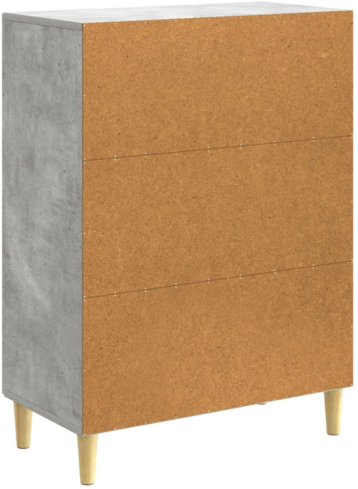 Kabalas Betono pilka 66 x 34,5 x 90 cm Apdirbta mediena