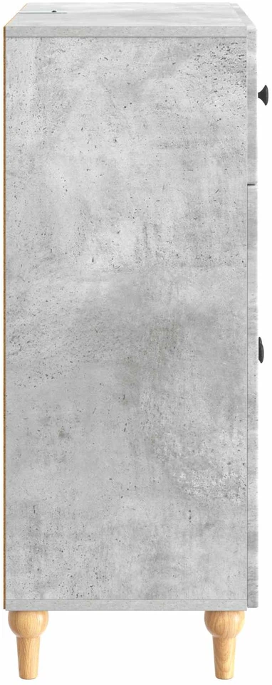 Kabalas Betono pilka 66 x 34,5 x 90 cm Apdirbta mediena