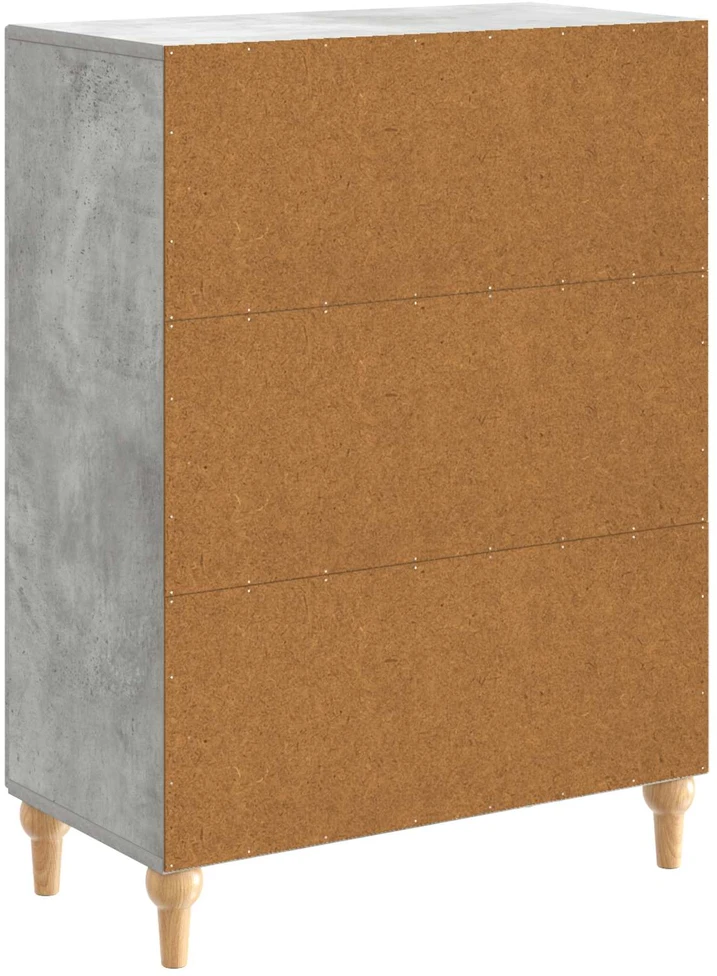 Kabalas Betono pilka 66 x 34,5 x 90 cm Apdirbta mediena