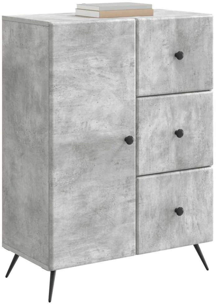 Kabalas Betono pilka 66 x 34,5 x 90 cm Apdirbta mediena
