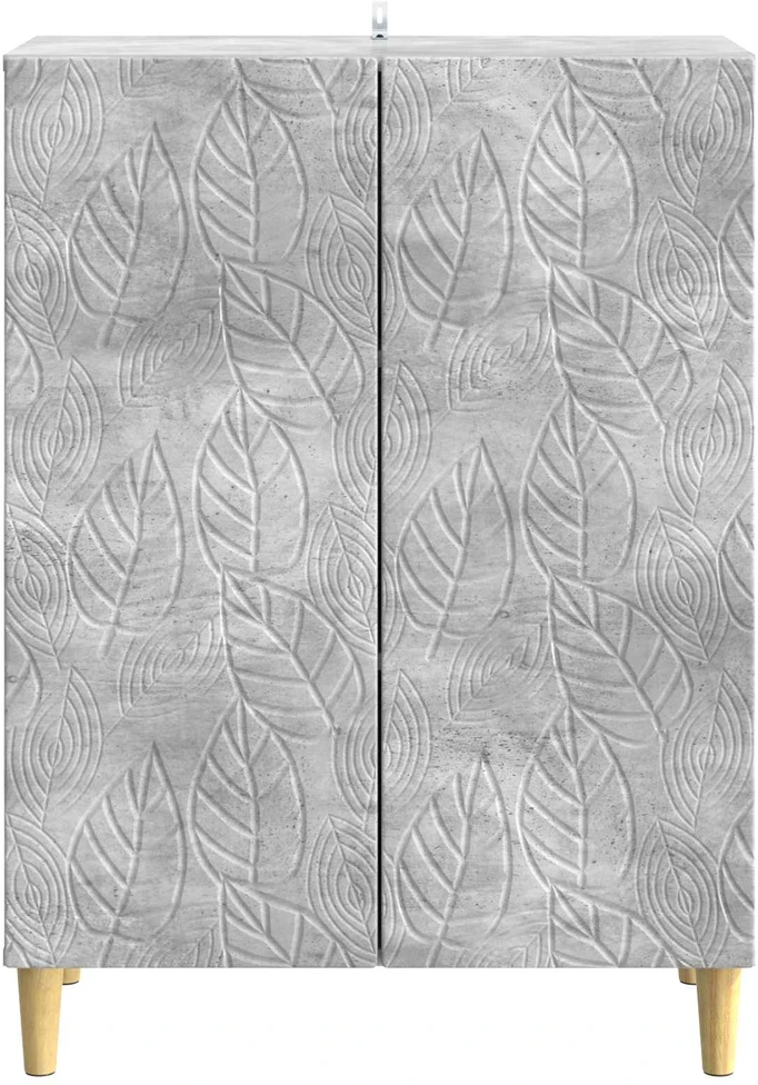 Kabalas Betono pilka 66 x 34,5 x 90 cm Apdirbta mediena