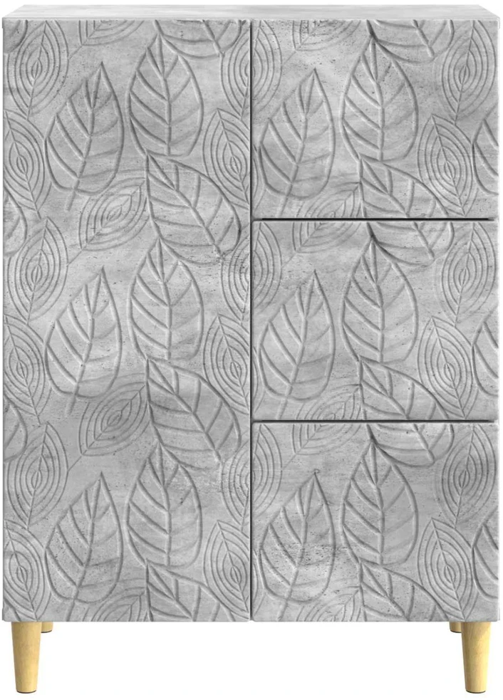 Kabalas Betono pilka 66 x 34,5 x 90 cm Apdirbta mediena