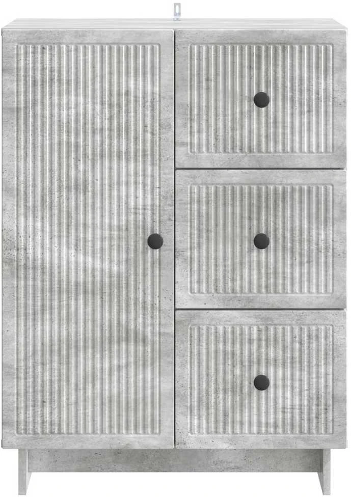 Kabalas Betono pilka 66 x 34,5 x 90 cm Apdirbta mediena