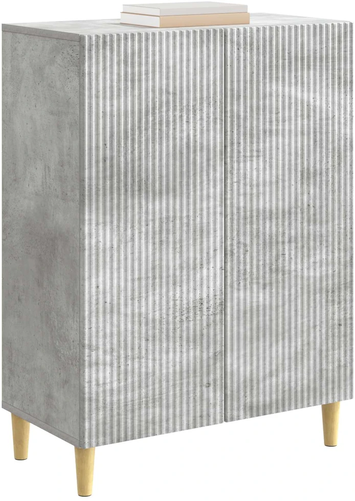 Kabalas Betono pilka 66 x 34,5 x 90 cm Apdirbta mediena