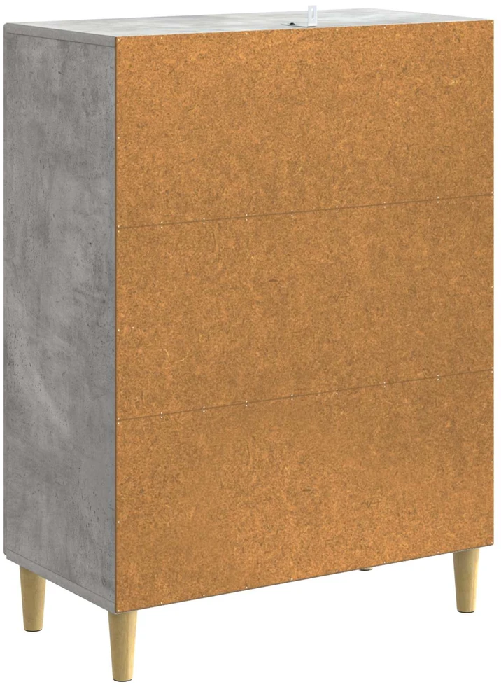 Kabalas Betono pilka 66 x 34,5 x 90 cm Apdirbta mediena