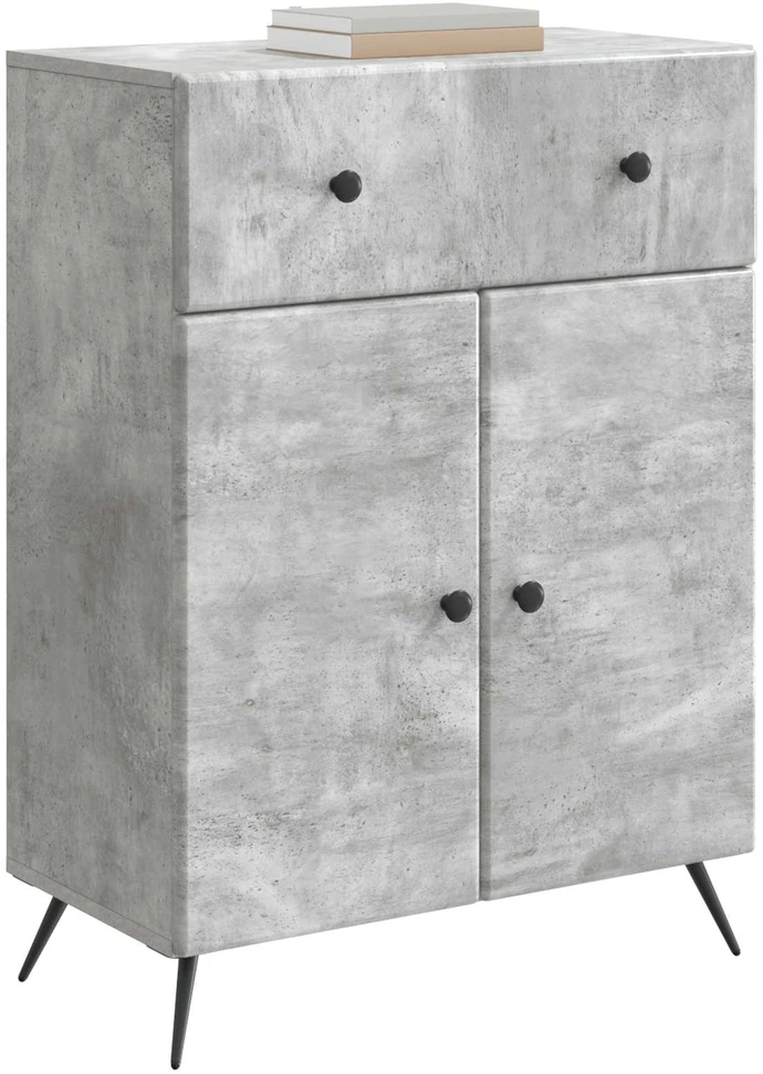 Kabalas Betono pilka 66 x 34,5 x 90 cm Apdirbta mediena