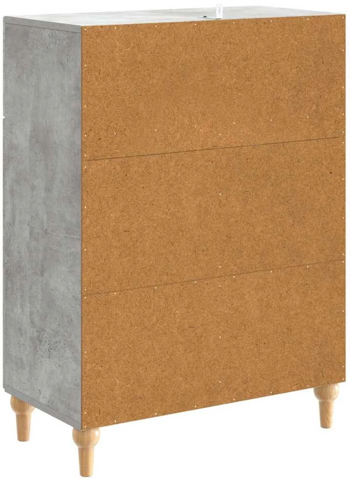 Kabalas Betono pilka 66 x 34,5 x 90 cm Apdirbta mediena