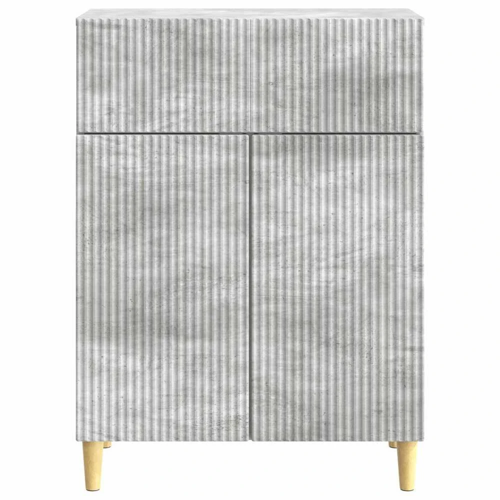 Kabalas Betono pilka 66 x 34,5 x 90 cm Apdirbta mediena