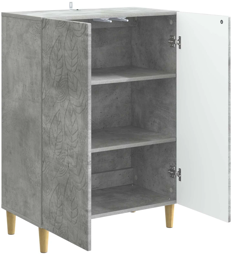 Kabalas Betono pilka 66 x 34,5 x 90 cm Apdirbta mediena