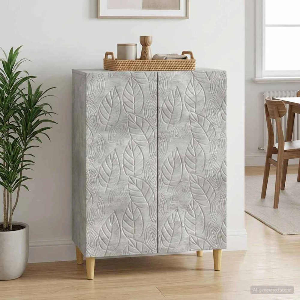 Kabalas Betono pilka 66 x 34,5 x 90 cm Apdirbta mediena