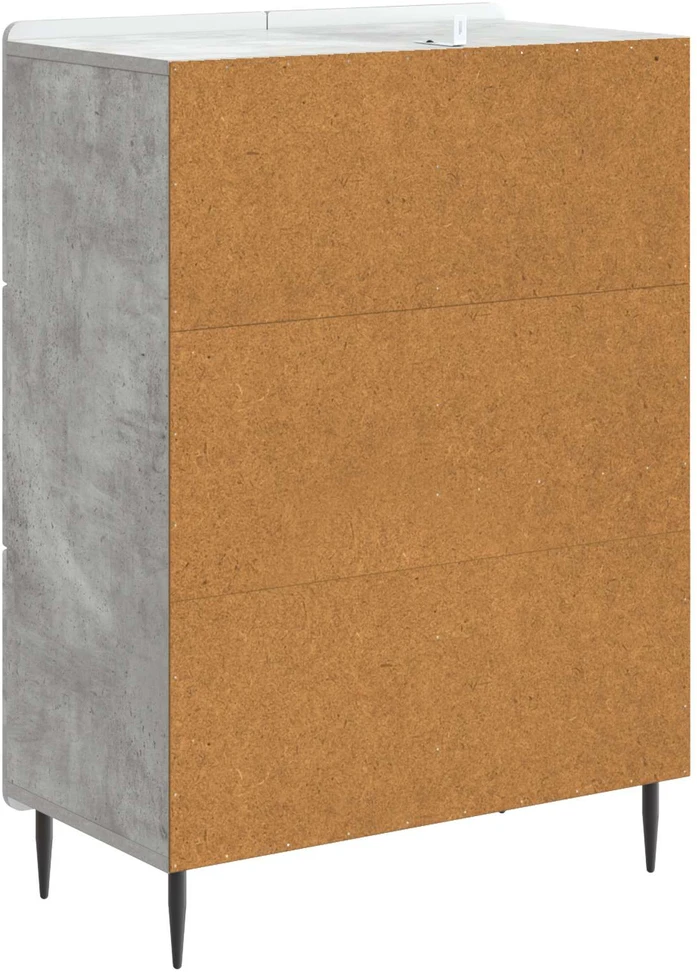 Kabalas Betono pilka 66 x 34,5 x 91,5 cm Apdirbta mediena