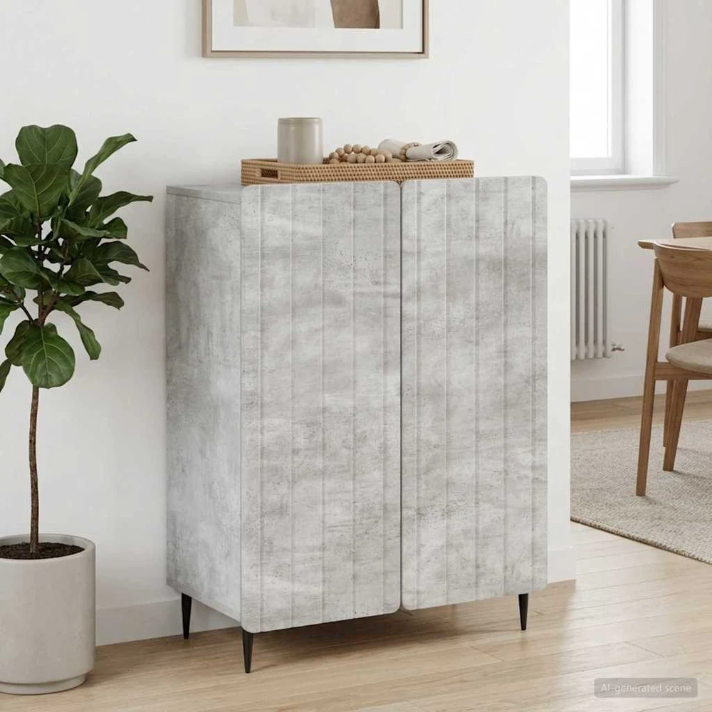 Kabalas Betono pilka 66 x 34,5 x 92 cm Apdirbta mediena