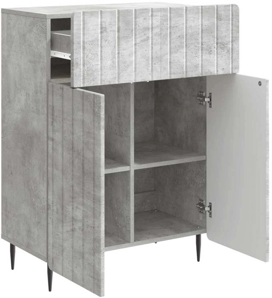 Kabalas Betono pilka 66 x 34,5 x 92 cm Apdirbta mediena