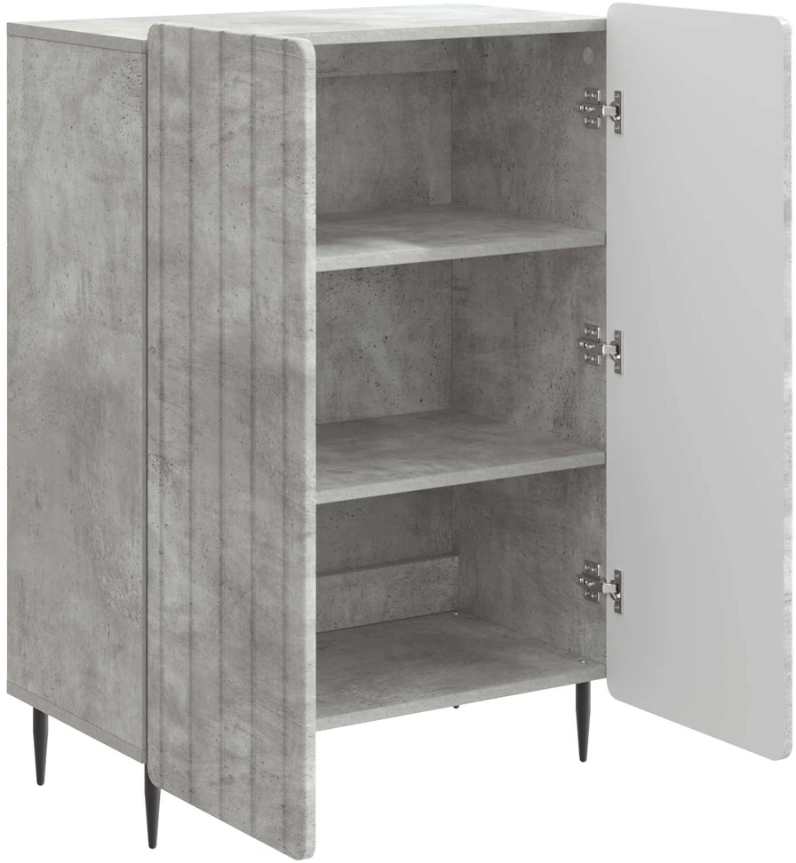 Kabalas Betono pilka 66 x 34,5 x 92 cm Apdirbta mediena