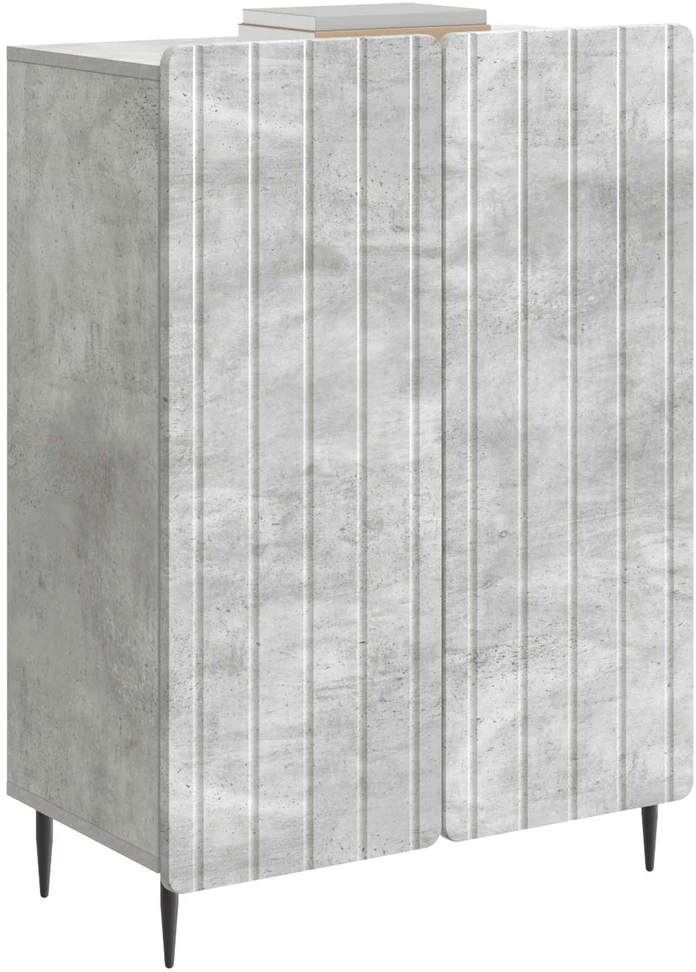 Kabalas Betono pilka 66 x 34,5 x 92 cm Apdirbta mediena
