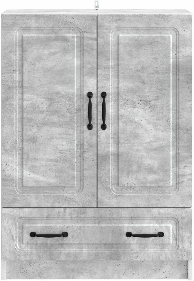 Kabalas Betono pilka 66 x 34,5 x 92 cm Apdirbta mediena