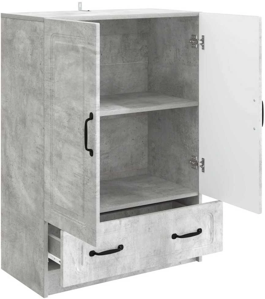 Kabalas Betono pilka 66 x 34,5 x 92 cm Apdirbta mediena