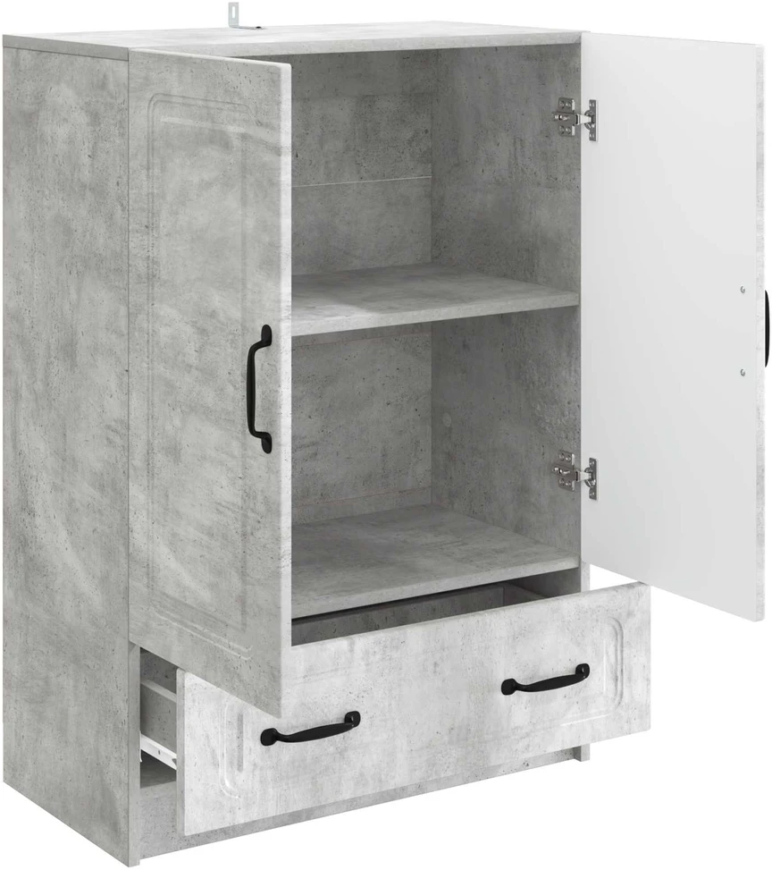 Kabalas Betono pilka 66 x 34,5 x 92 cm Apdirbta mediena