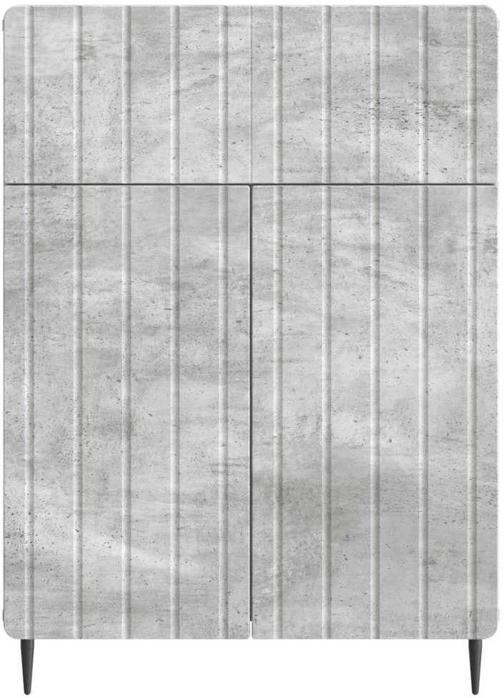 Kabalas Betono pilka 66 x 34,5 x 92 cm Apdirbta mediena