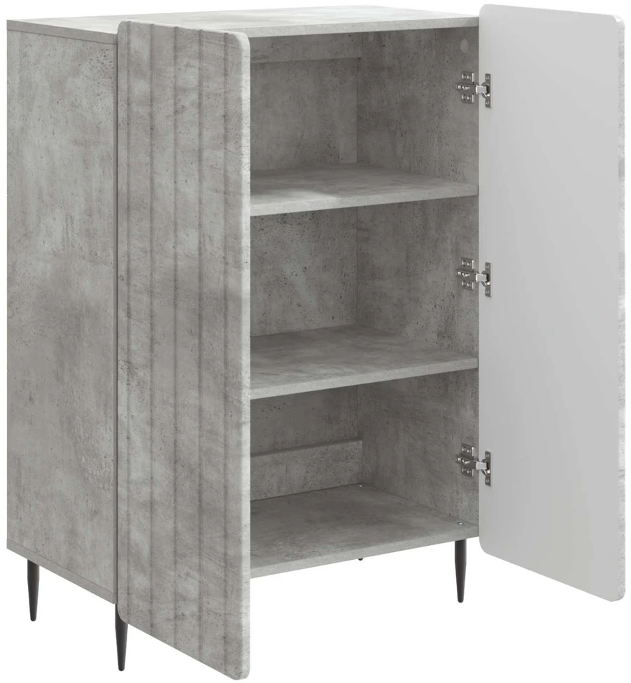 Kabalas Betono pilka 66 x 34,5 x 92 cm Apdirbta mediena
