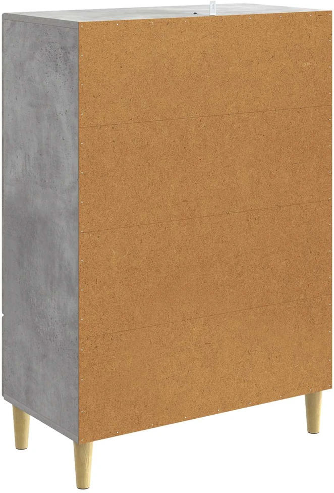 Kabalas Betono pilka 66 x 34,5 x 95 cm Apdirbta mediena