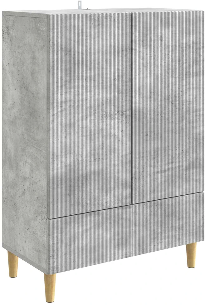 Kabalas Betono pilka 66 x 34,5 x 95 cm Apdirbta mediena