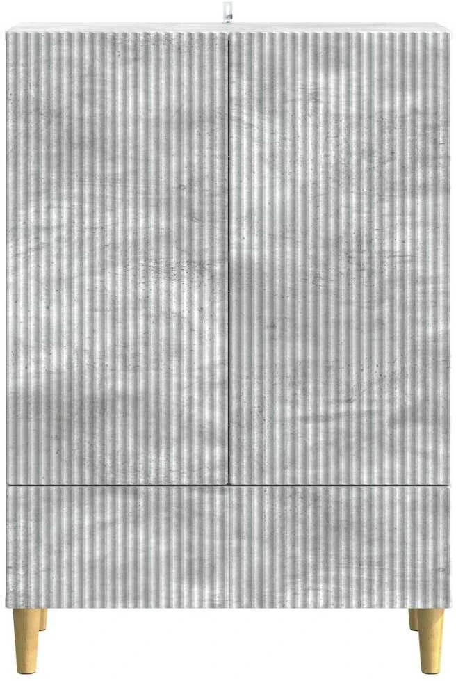 Kabalas Betono pilka 66 x 34,5 x 95 cm Apdirbta mediena