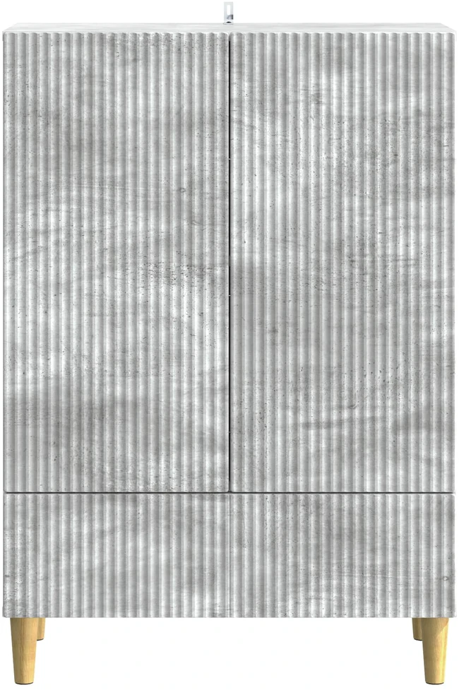 Kabalas Betono pilka 66 x 34,5 x 95 cm Apdirbta mediena