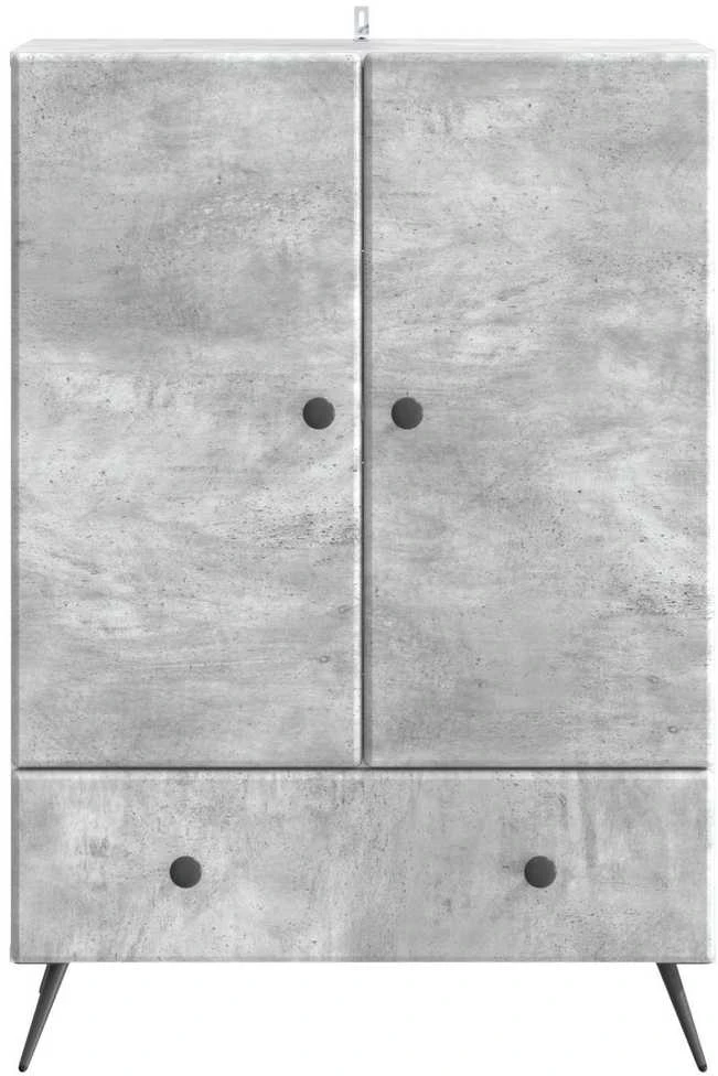 Kabalas Betono pilka 66 x 34,5 x 95 cm Apdirbta mediena