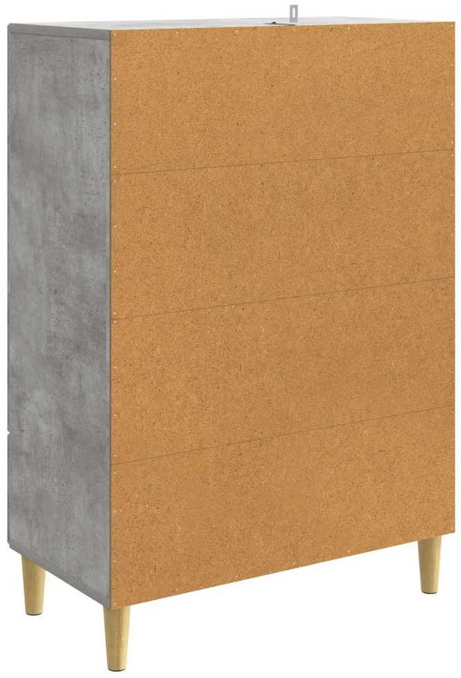 Kabalas Betono pilka 66 x 34,5 x 95 cm Apdirbta mediena