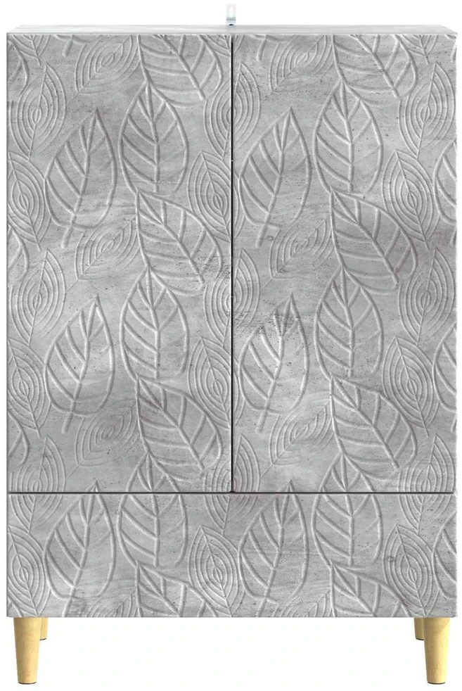 Kabalas Betono pilka 66 x 34,5 x 95 cm Apdirbta mediena