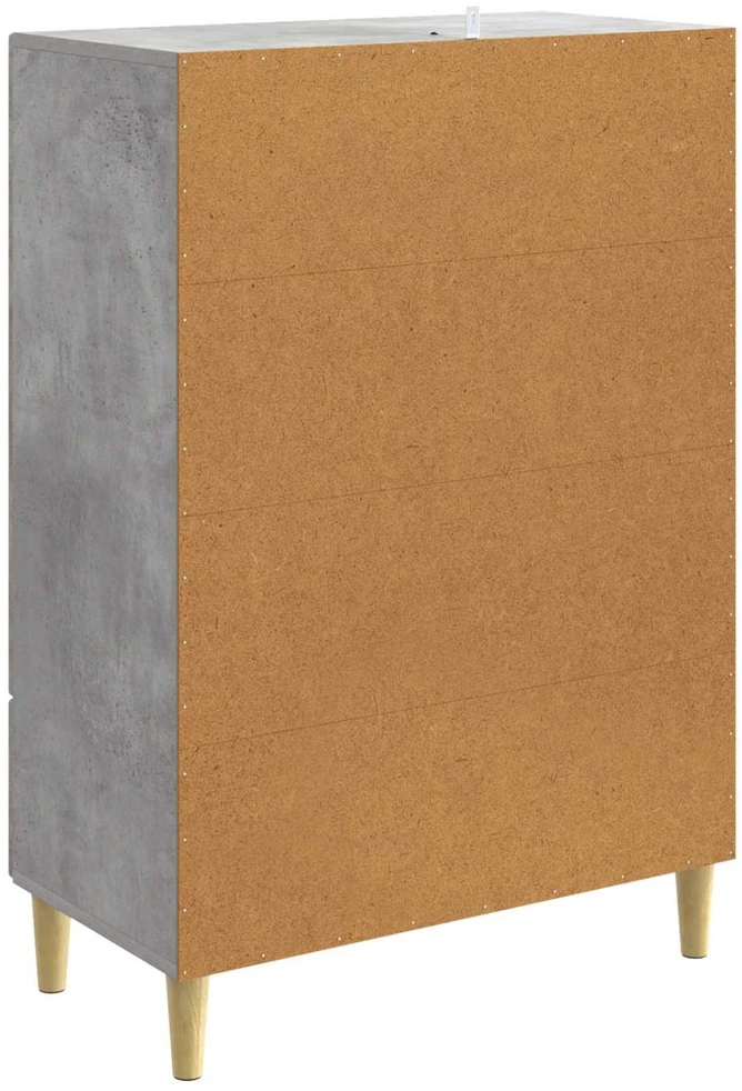 Kabalas Betono pilka 66 x 34,5 x 95 cm Apdirbta mediena