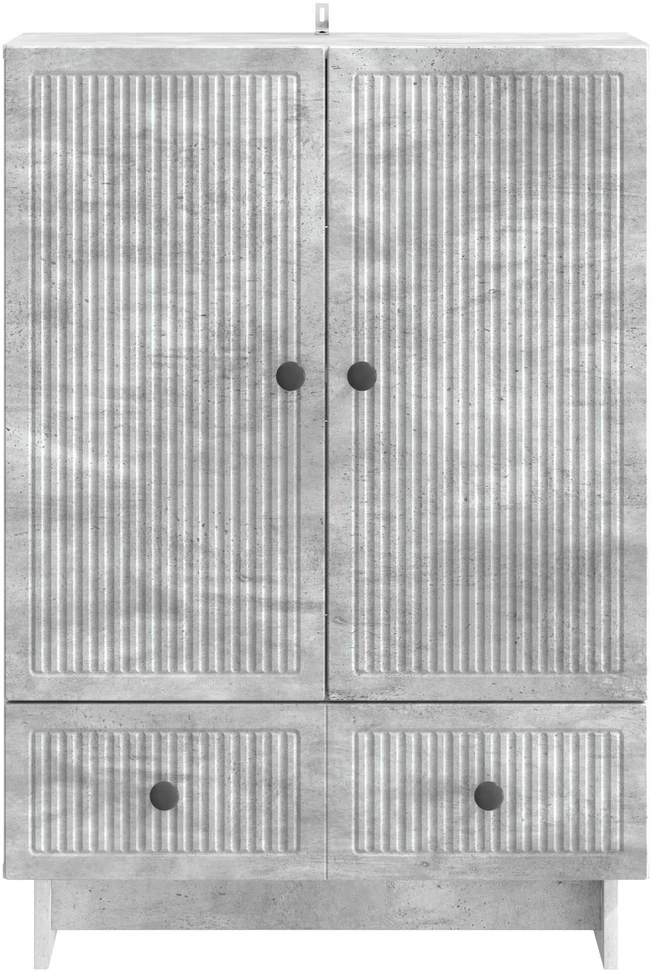 Kabalas Betono Pilka 66 x 34,5 x 95 cm Dirbtinė mediena