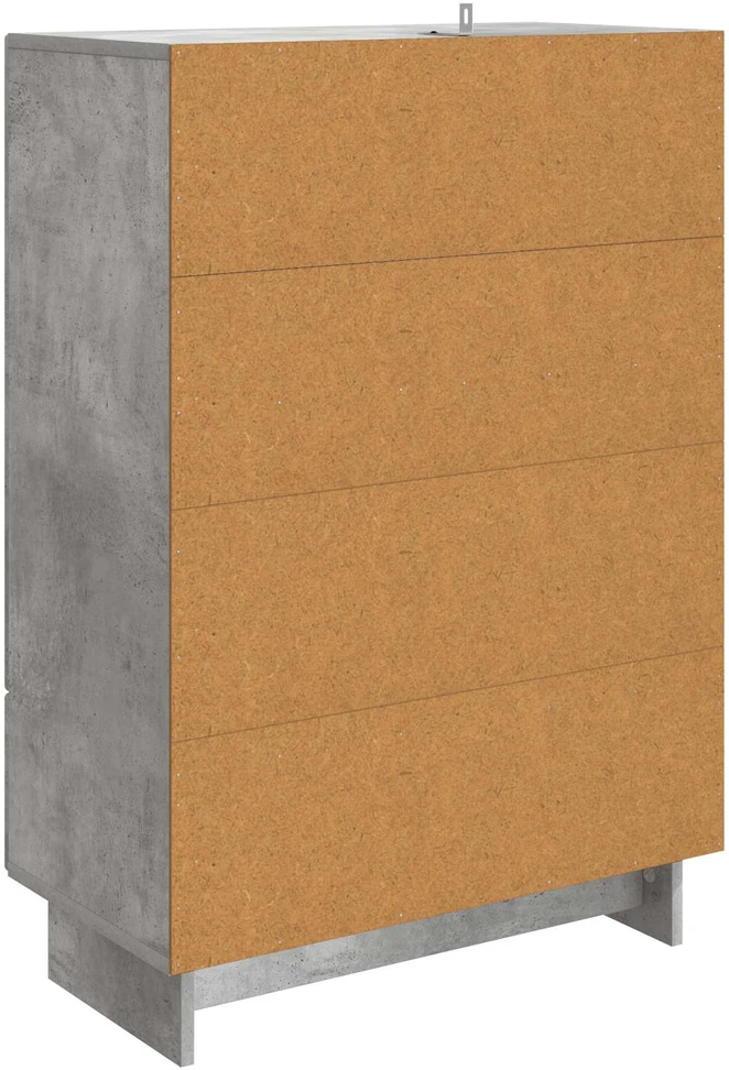 Kabalas Betono Pilka 66 x 34,5 x 95 cm Dirbtinė mediena