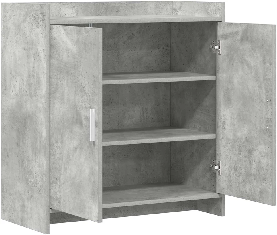 Kabalas Betono pilka 72 x 36 x 80 cm Apdirbta mediena