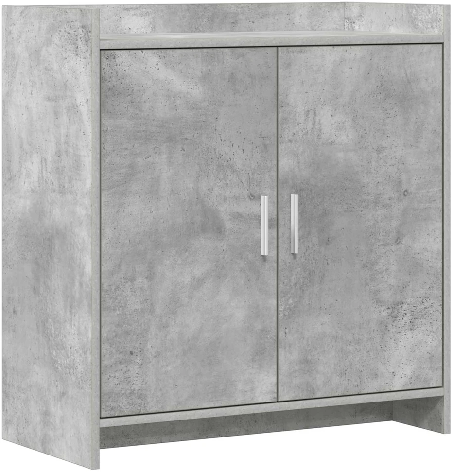 Kabalas Betono pilka 72 x 36 x 80 cm Apdirbta mediena