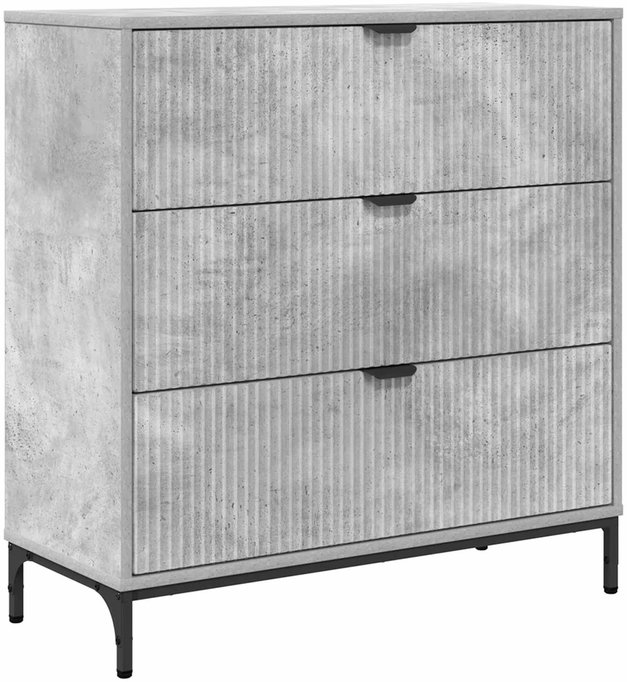 Kabalas Betono pilka 79,5 x 33 x 82 cm Apdirbta mediena