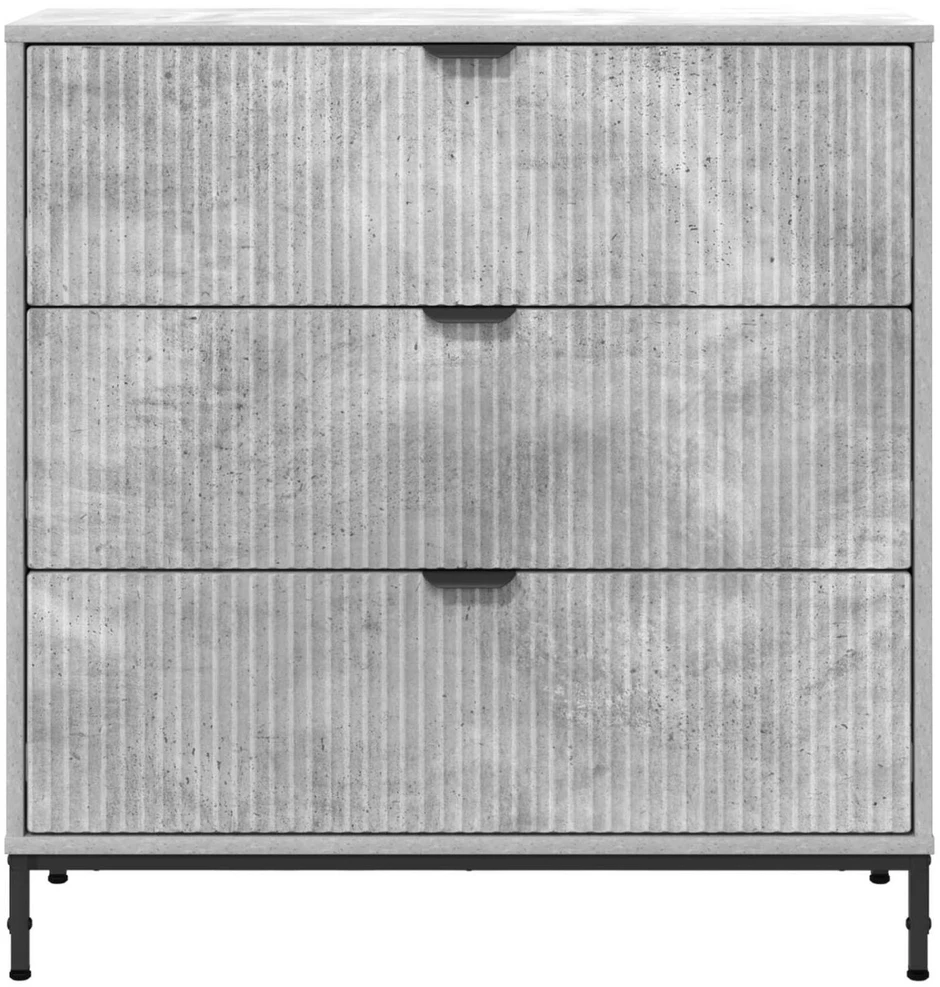 Kabalas Betono pilka 79,5 x 33 x 82 cm Apdirbta mediena