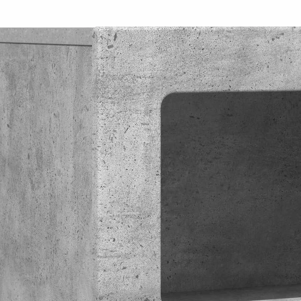 Kabalas ELST Betono pilka 80.5 x 35 x 59 cm Apdirbta mediena
