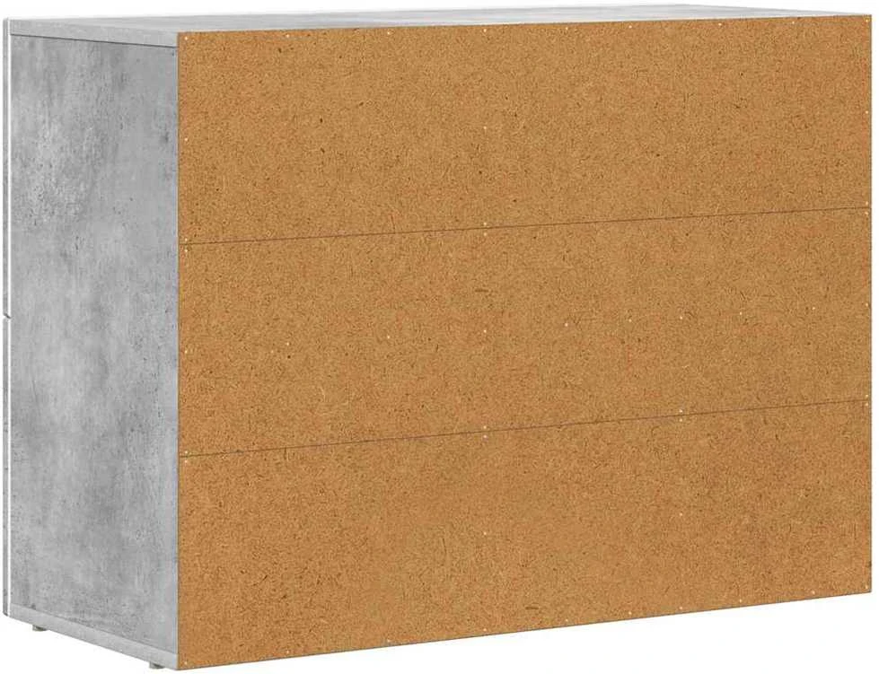 Kabalas ELST Betono pilka 80.5 x 35 x 59 cm Apdirbta mediena