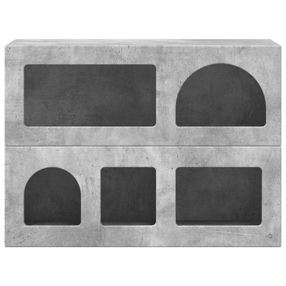 Kabalas ELST Betono pilka 80.5 x 35 x 59 cm Apdirbta mediena