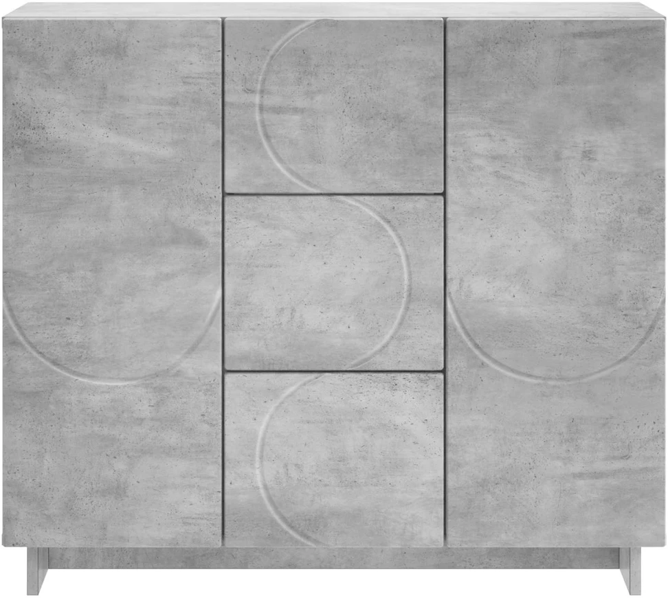 Kabalas Betono pilka 85,5 x 31 x 75 cm Apdirbta mediena