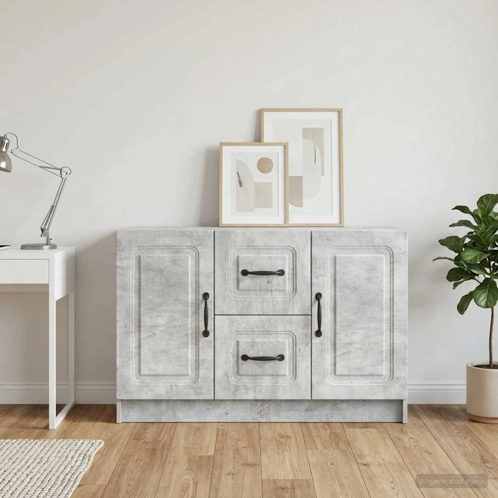 Kabalas Betono pilka 89 x 34,5 x 57 cm Apdirbta mediena