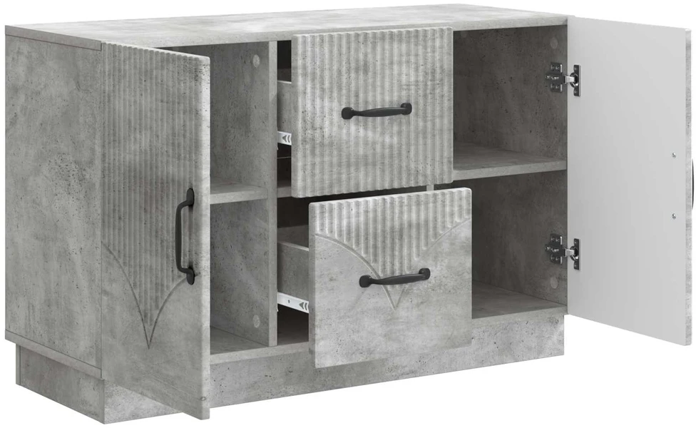 Kabalas Betono pilka 89 x 34,5 x 57 cm Apdirbta mediena