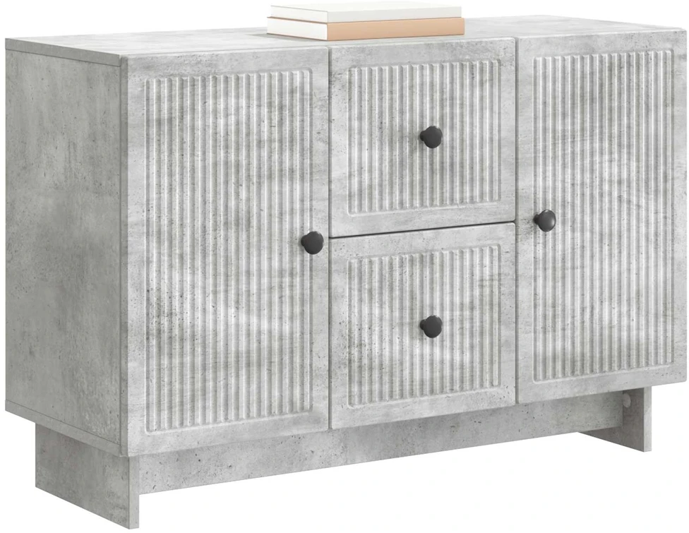 Kabalas Betono pilka 89 x 34,5 x 60 cm Apdirbta mediena
